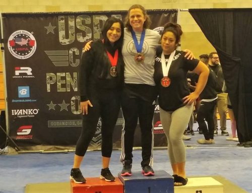Holly Brings Home Double Golds and Best Submaster Lifter